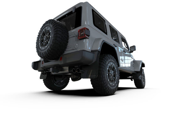Rally Armor UR Mud Flaps: 2018+ Jeep Wrangler JL