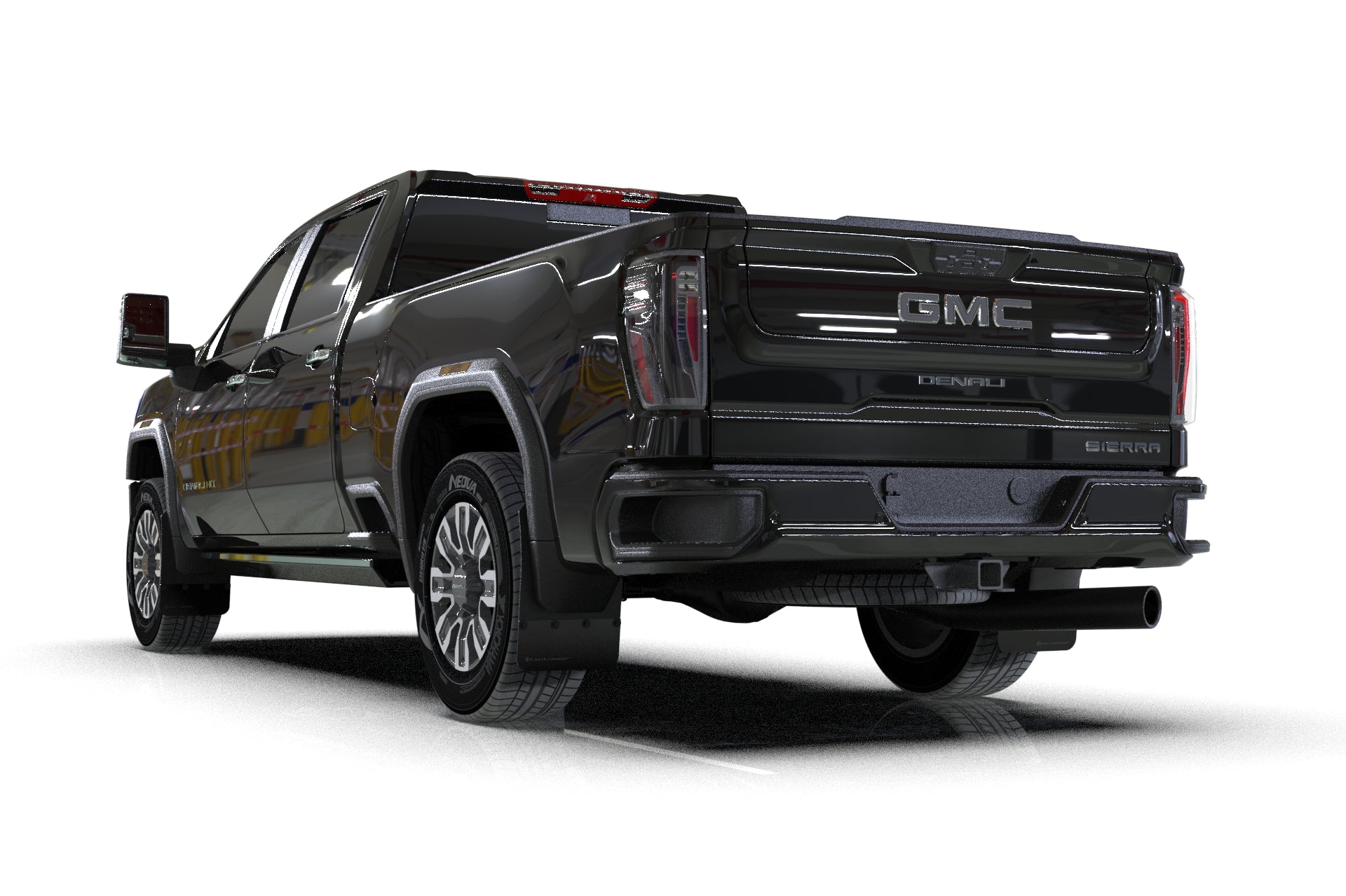 2020-24 GMC Sierra 2500/3500 HD Denali Black Mud Flap