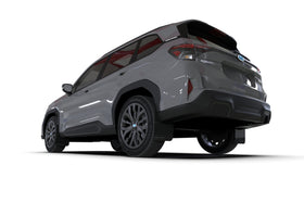 Rally Armor 25-26 Subaru Forester &amp; Hybrid Black UR Mud Flap w/Grey Logo - 0