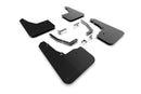 Rally Armor 25-26 Subaru Forester &amp; Hybrid Black UR Mud Flap w/Metallic Black Logo-1