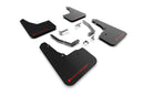Rally Armor 25-26 Subaru Forester &amp; Hybrid Black UR Mud Flap w/Red Logo-1