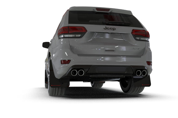 Rally Armor UR Mud Flaps: 2018–2022 Jeep Grand Cherokee SRT Trackhawk