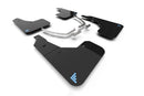Rally Armor 2025 Hyundai Ioniq 5 PE Blk Mud Flap w/Light Blue Battery Logo-1