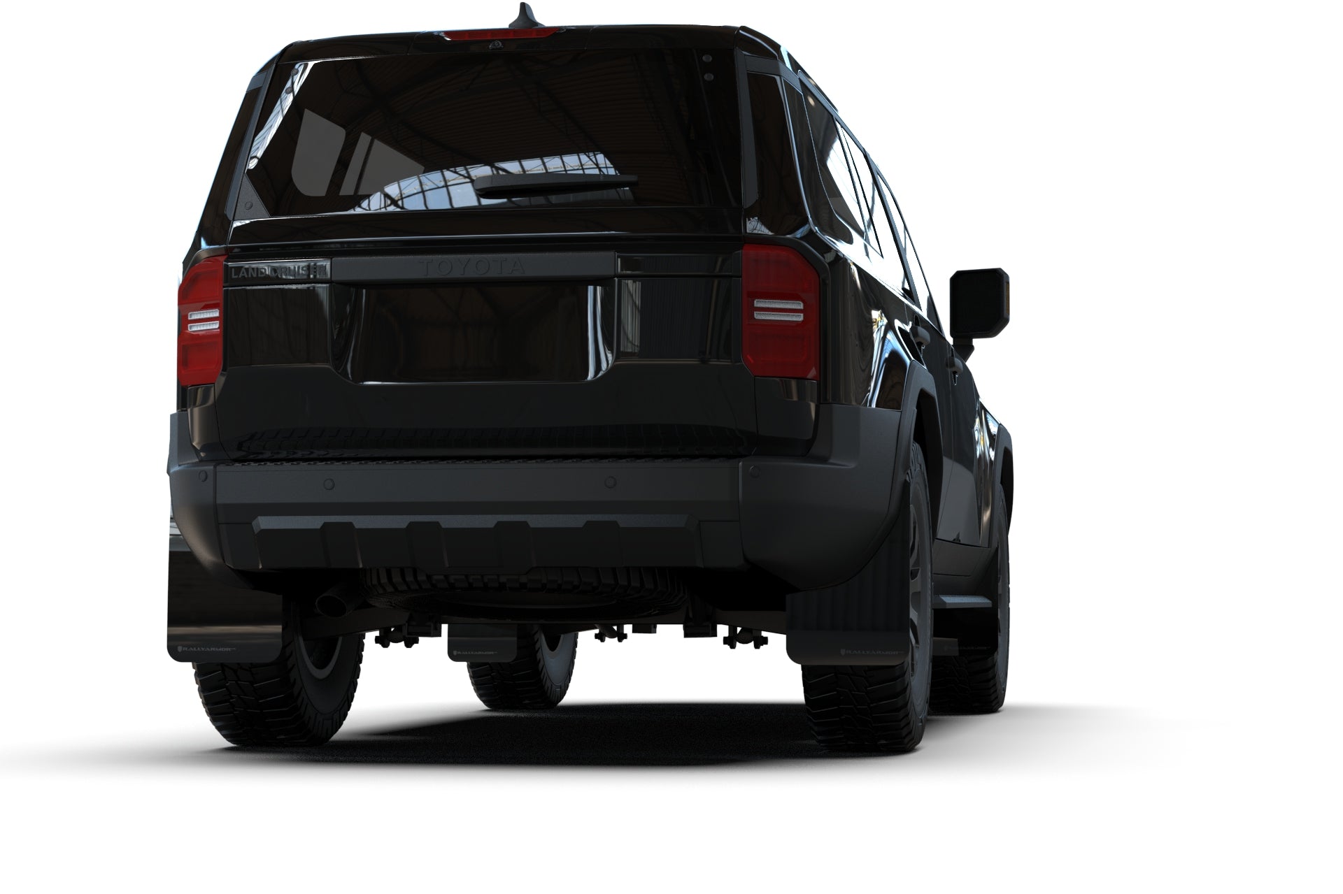 2022-25 Toyota Land Cruiser Black UR Mud Flap