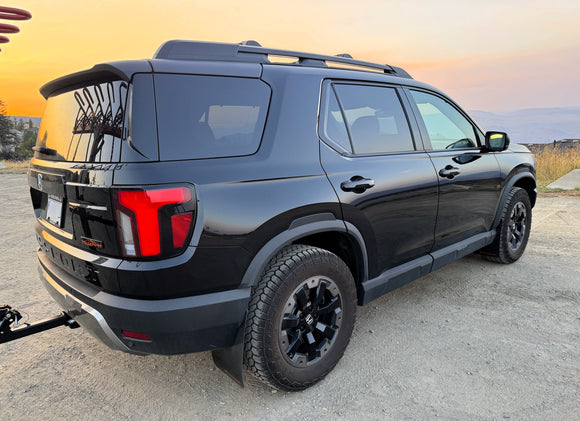 Rally Armor 2026 Honda Passport Black UR Mudflap - White Logo