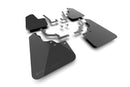Rally Armor 2026 Honda Passport Black UR Mudflap - Metallic Black Logo-1