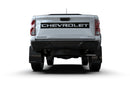 Rally Armor 23-25 Chevy Colorado ZR2 Black Mud Flap - White Logo-2