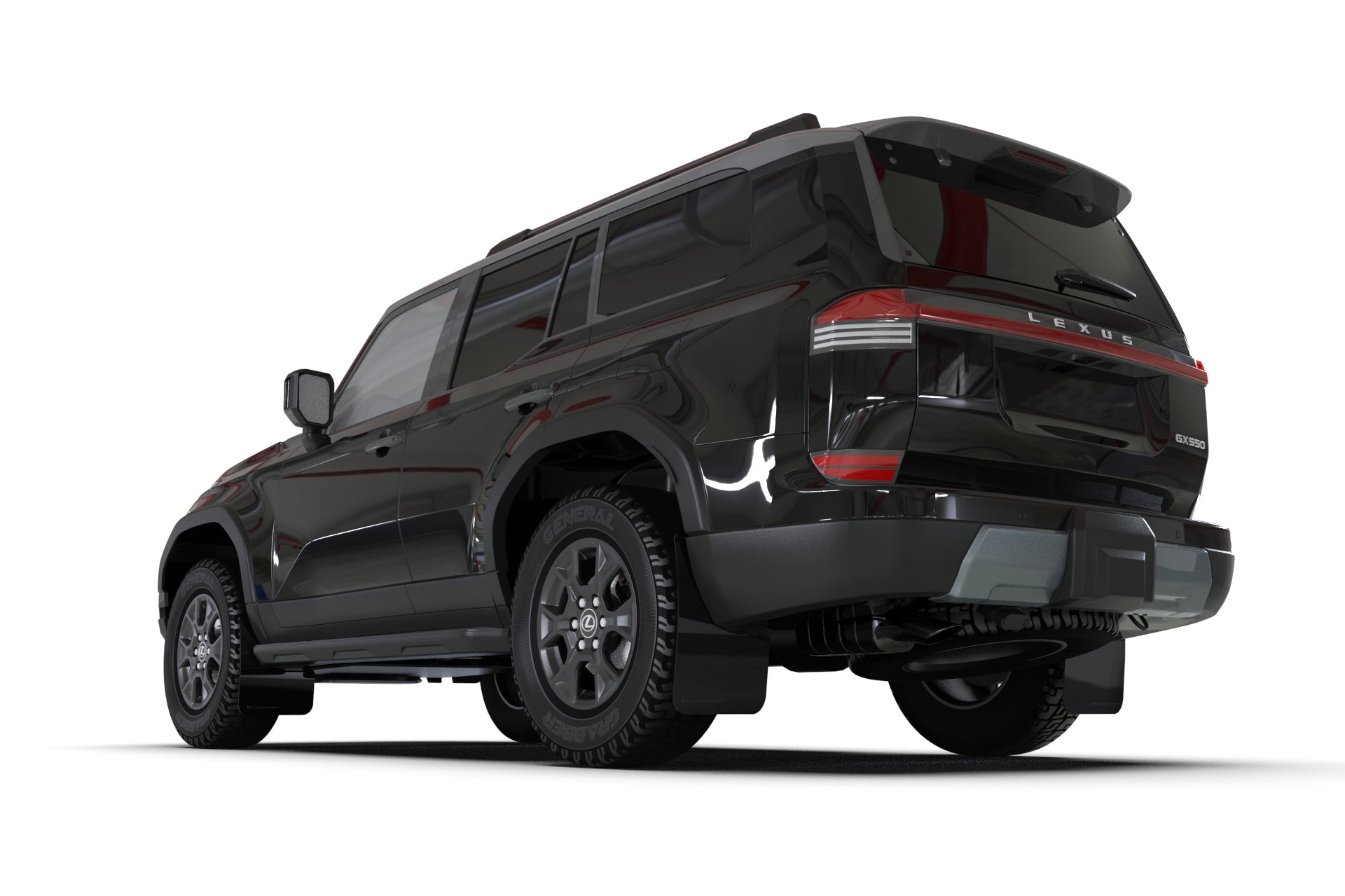 2024-25 Lexus GX-550 Overtrail Black UR Mud Flap