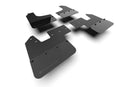 Rally Armor 23-25 Ineos Grenadier Black Mud Flap - Metallic Black Logo-1