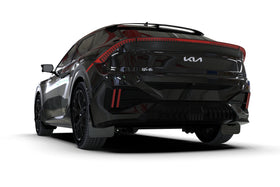 Rally Armor 25-26 Kia EV6 Base Light/GT/GT-Line Black Mud Flap - Metallic Black Logo - 0
