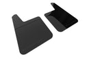 Rally Armor Universal Black UR Plus Mud Flap  w/ Metallic Black Logo - Pair-1