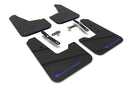 Rally Armor 23-25 Kia Niro SG2 Black UR Mud Flap Blue Logo-1