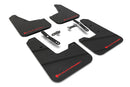Rally Armor 23-25 Kia Niro SG2 Black UR Mud Flap Red Logo-1