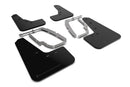 Rally Armor 17-23 Tesla Model 3 Black UR Mud Flap - Metallic Black Logo-1