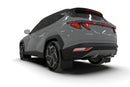 Rally Armor 22-24 Hyundai Tucson Black UR Mud Flap w/Grey Logo-2