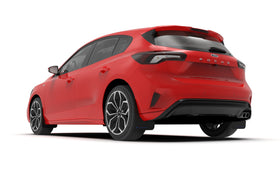 Rally Armor 19-25 Ford Focus ST MK4 Black UR Mud Flap w/Blue Logo - 0