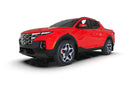 Rally Armor 22-25 Hyundai Santa Cruz Black UR Mud Flap w/Red Logo-3