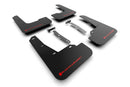 Rally Armor 22-23 Hyundai Elantra N & N Line Black UR Mud Flap w/Red Logo-1