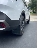 Rally Armor 23-25 Kia Sportage Black UR Mud Flap w/ Red Logo-3