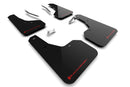 Rally Armor 22-24 Subaru Forester & Wilderness Black UR Mud Flap w/Red Logo-1