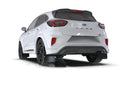 Rally Armor 20-25 Ford Puma ST Black Mud Flap w/White Logo-2