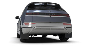 Rally Armor 22-24 Hyundai Ioniq 5 Black Mud Flap w/Metallic Black Logo - 0