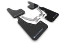 Rally Armor 22-24 Hyundai Ioniq 5 Black Mud Flap w/Light Blue Logo-1