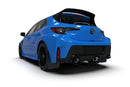 Rally Armor 23-26 Toyota GR Corolla Black Mud Flap w/Light Blue Logo-2
