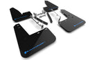 Rally Armor 23-26 Toyota GR Corolla Black Mud Flap w/Light Blue Logo-1
