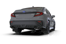 Rally Armor 22-25 Subaru WRX Black UR Mud Flap - Metallic Black Logo - 0