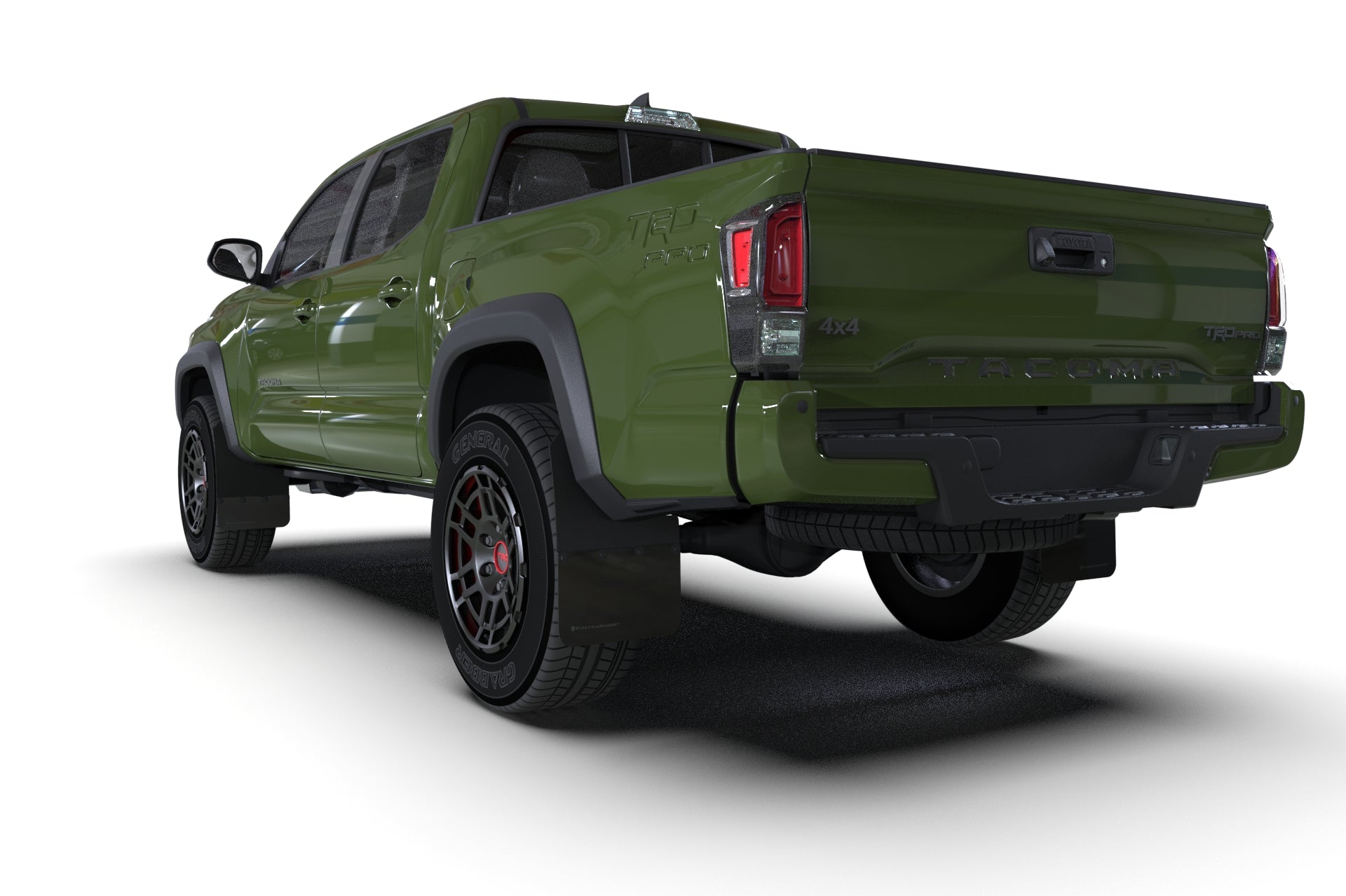 RALLY ARMOR MUD FLAPS: 2016–2023 TOYOTA TACOMA