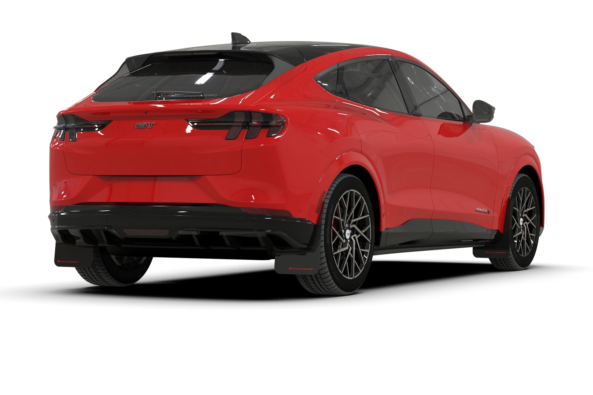 RALLY ARMOR UR MUD FLAPS: 2021+ FORD MUSTANG MACH-E