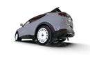 Rally Armor 2021-25 Ford Mach-E Rally Edition Black UR Mud Flap Metallic Black Logo-5