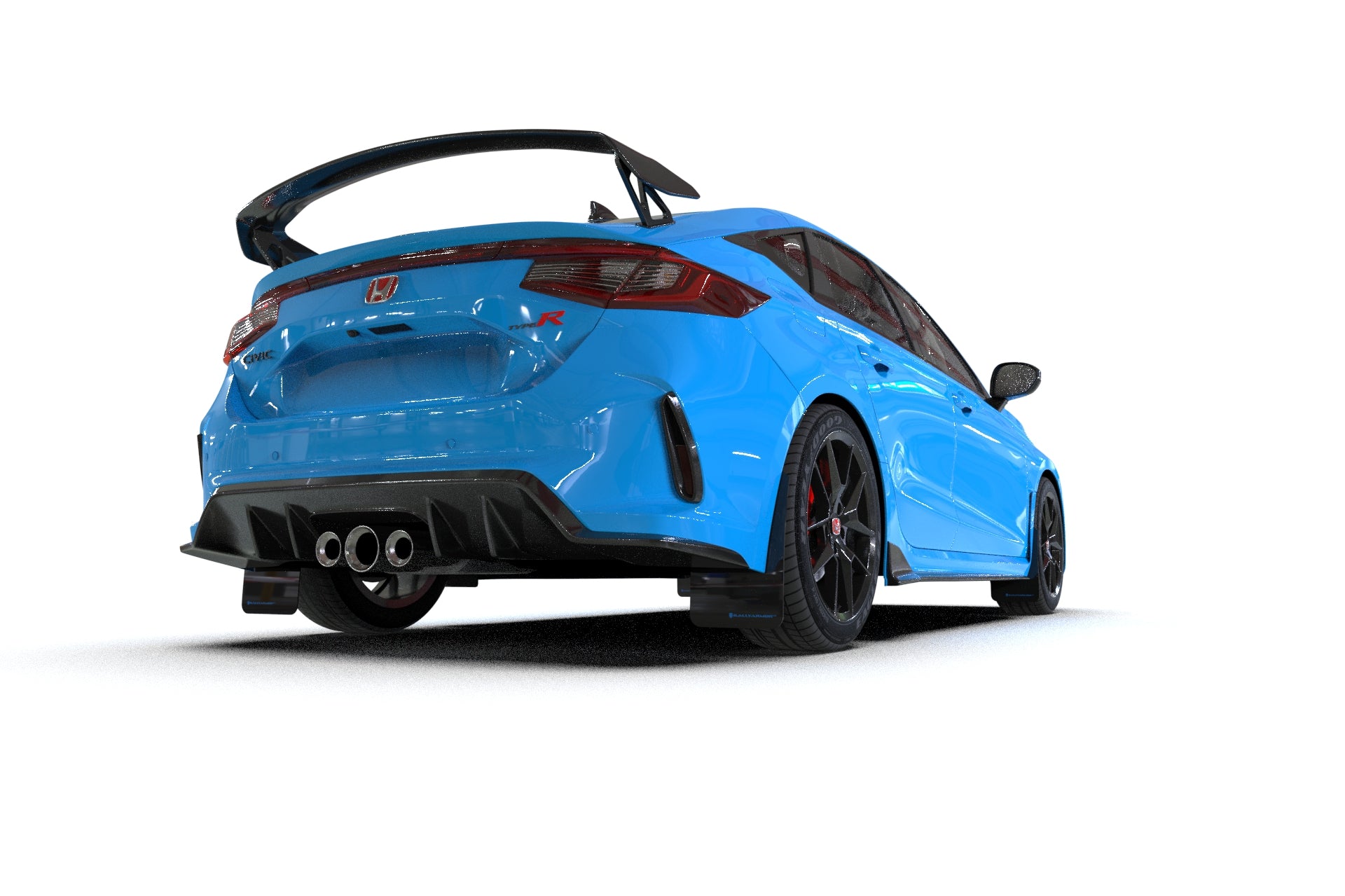 RALLY ARMOR MUD FLAPS: 2023+ HONDA CIVIC TYPE R (FL5)