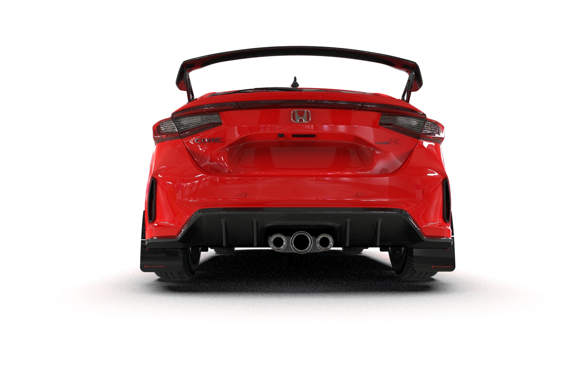 RALLY ARMOR MUD FLAPS: 2023+ HONDA CIVIC TYPE R (FL5)