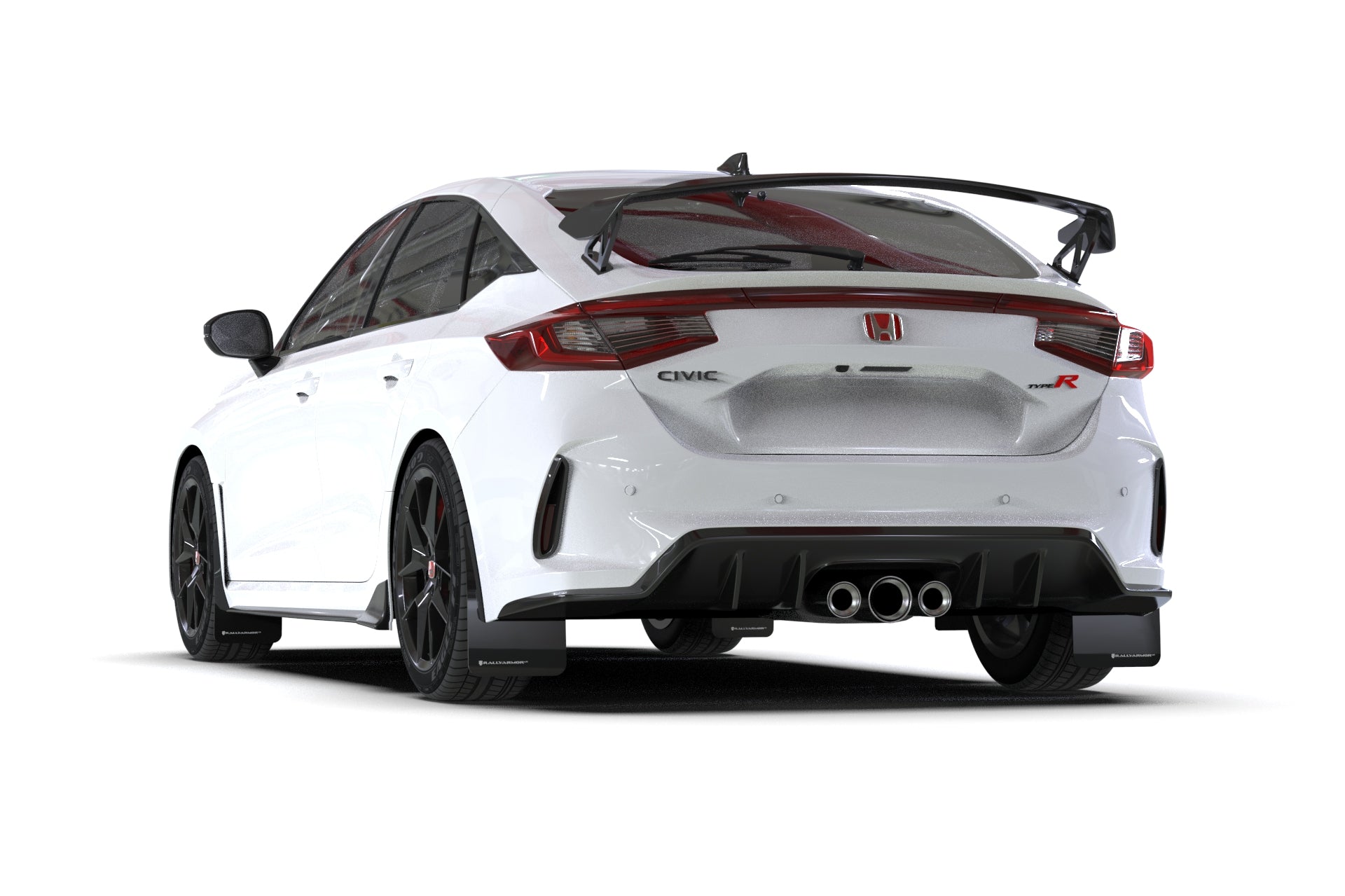 RALLY ARMOR MUD FLAPS: 2023+ HONDA CIVIC TYPE R (FL5)