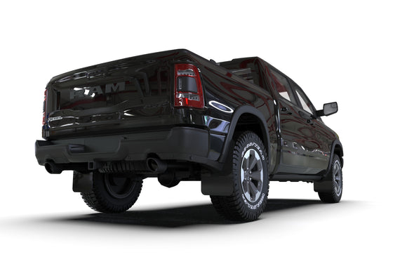 Rally Armor Mud Flaps: 2019+ Ram 1500 Rebel