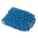 Chenille Premium Scratch-Free Microfiber Wash Mitt, Blue-1