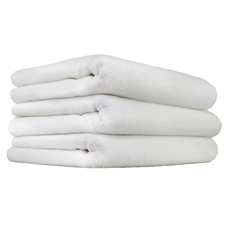 Monster Edgeless Microfiber Towel, Black 16" x 16" (3 Pack)