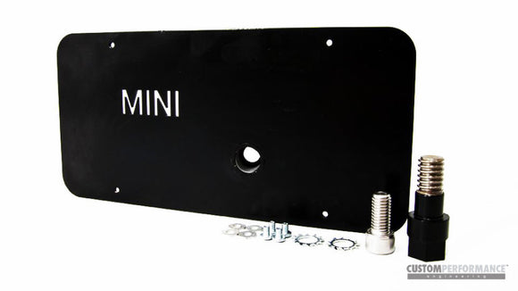 CP-e Mini Cooper R53 '02-'06 TowPlate Tow Hook License Plate Mount