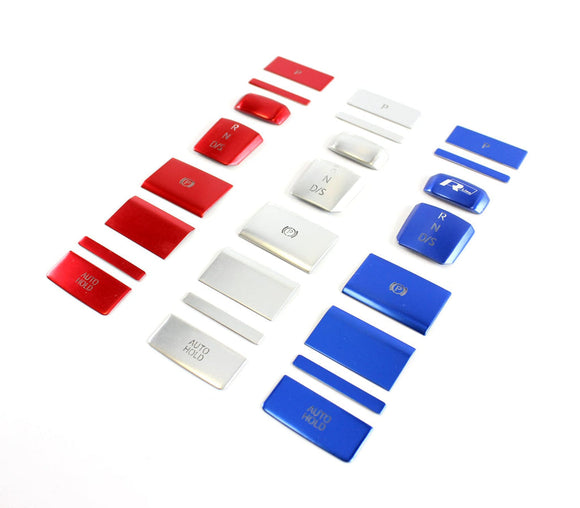 Billet Styled Interior Switch Cover Kit - VW / Mk8 GTI / Golf R (DSG)