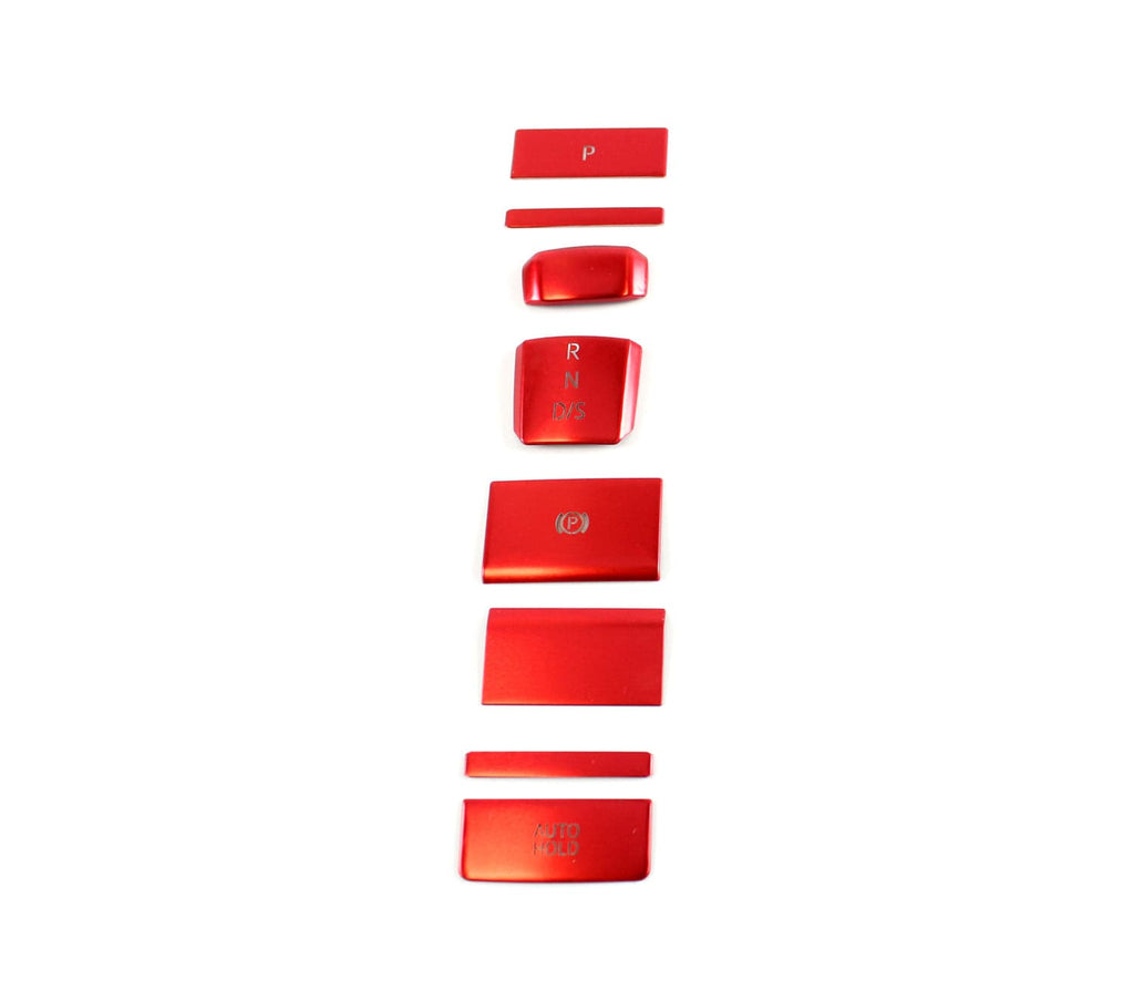 Buy red Billet Styled Interior Switch Cover Kit - VW / Mk8 GTI / Golf R (DSG)