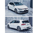 Flow Designs VW MK8 Golf GTI Full Lip Splitter Set - No Accessories-3