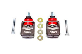 BMR 10-15 5th Gen Camaro Motor Mount Kit (Polyurethane) - Black Hammertone (Spacers Not Included) - 0