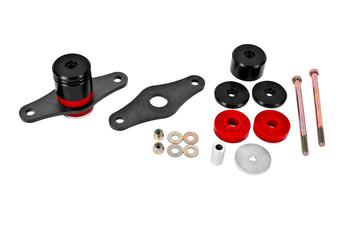 BMR 05-25 Mustang Motor Mount Kit (Polyurethane) - Black Anodized