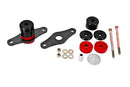BMR 05-25 Mustang Motor Mount Kit (Polyurethane) - Black Anodized-1