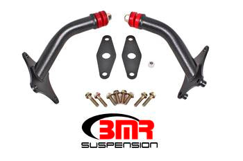 BMR 16-17 6th Gen Camaro Motor Mount Kit w/ Integrated Stands (Polyurethane) - Black Hammertone