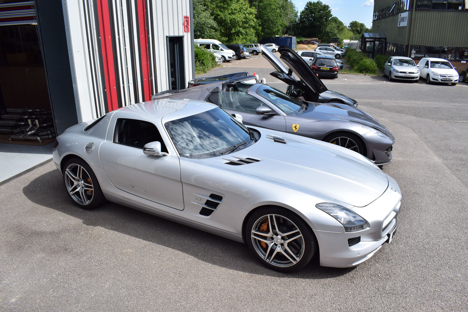 Mercedes SLS Sport Exhaust (2010 on) - 0