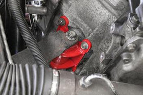 BMR 98-02 Chevrolet Camaro Motor Mount Kit (Steel) w/ Poly Bushings - Red - 0