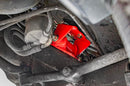 BMR 78-87 G-Body Motor Mount Kit Upper & Lower Poly - Red-3